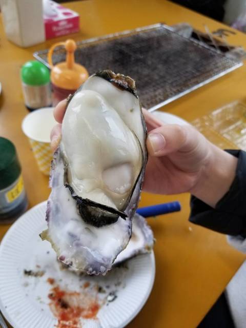 地御前かき小屋 地御前 魚介料理 海鮮料理 食べログ