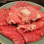 ますだや - すき焼きのお肉(3700円)