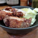 やきとり 正や - 地鶏もも唐揚げ