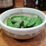 やきとり 正や - スナップエンドウ