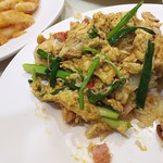 Leng Kee - 1802_Leng Kee(張龍記)_Stri-fried Crab Sculls with Curry and Eggs@700THB(プーパッポンカリー)+Fried Rice with Pinapple@200THB(焼き飯パイナップル)
