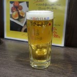 つかふき屋 - 生ビール