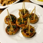 ティオ・ダンジョウ - マッシュルームの鉄板焼き