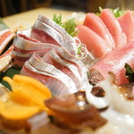 蟹と焼鳥 えにし - にしん、本マグロ