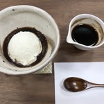 まめはや あん楠 - 料理写真:珈琲アフォガード ５００円