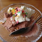 ファームラック - ランチのアイスクリーム