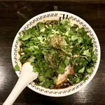 スパイス・ラー麺 卍力 - ＜2018年03月再訪・43回目＞スパイスラーメン・もやし・ダブルパクチー・にんにく・1,230円
