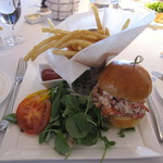 Meritage Restaurant + Wine Bar - ロブスターバーガー。ロブスターの味そのものを楽しめた。