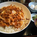 昭和食堂 - 豚キムチ丼(ギガ盛り)  (税込1400円)