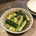 鉄板居酒屋 へらちょんぺ - なんかキューリ♡