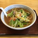 老神温泉 ぎょうざの満洲 - 生姜野菜ラーメン(3月限定)¥561