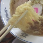 松茶庵 - 麺アップ