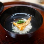 松川 - お椀 ホタテ真薯 半ナマバチコ