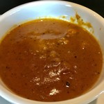 パパスバル - 日替わりカレー
            しめじとほうれん草とチキンカレー