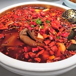 巴蜀风月 - 内臓と豬血糕