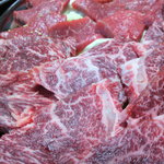 焼肉みよし - 盛り合わせその2（アップ）　ハラミ　ロース