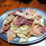 焼肉みよし - みそミックス（牛ハラミ・豚ホルモン・牛ミノ）