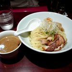 麺 eiji - 限定の濃豚つけNIBO（700円）
