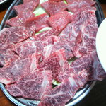 焼肉みよし - 盛り合わせその2　ハラミ　ロース