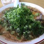 尾道ラーメン 味億 横川本店 - ネギらーめん