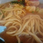 山岡家 - 太麺ストレート 麺