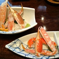 かに道楽 横浜店 - 扇の舞　かに刺・かに酢