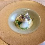セイズファーム - 魚と肉のフルコース [3] 真鱈 ポレンタ サフラン