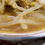 ラーメンの寳龍 - スープ  アップ