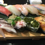 廻転とやま鮨 - 上にぎりランチ 