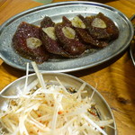 野毛ホルモンビル出逢い酒場 大夢 - 鹿のもも肉とかネギとか