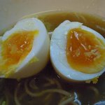 福の神食堂 - 中華そばの味玉割