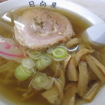 青竹手打ラーメン 日向屋 - 「メンマラーメン　￥650」