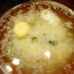 かんなり - みそ汁