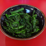 家系ラーメン 王道家 - 王道家  純生ほうれん草 200円