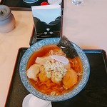 Shokujidokoro Nanroku - 夫婦ともどもあっさりしたしょうゆラーメン♪