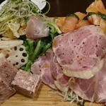 ビストロモナミ - 前菜盛り合わせ