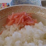 Sukiya - 紅ショウガでご飯を！