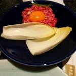 食道園 - 特選和牛ユッケ 1,500円・税サ別