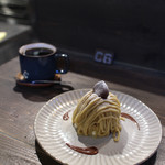 スイーツ カフェ キョウト ケイゾー - コーヒー＆10分モンブラン☆