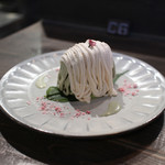 スイーツ カフェ キョウト ケイゾー - 桜の10分モンブラン☆