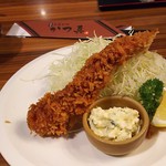 KATSUSHIN - 1802_KATSUSHIN-かつ真-Add FRIED SHRIMP 1p@110THB(海老フライ1尾)_