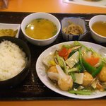 東天閣 - 日替わりランチ