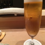 鮨 久いち - 生ビール