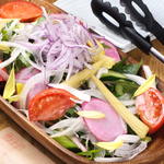 selection vegetable salad
