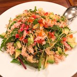 HALE海’S - 蟹とアボカドのミックスリーフサラダ