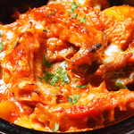 Oven-baked tripe stewed with tomatoes