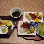 日本料理 芦川 - 芦川和食ランチ（味噌汁、ご飯、香の物が写ってません）