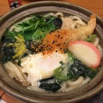 みぃ珈琲 - H.29.11.29.昼 鍋焼きうどん 800円税込