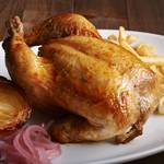Thrilling! Roasted whole beer chicken