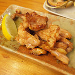 立呑み 得一 - 地鶏セセリ塩焼き 200円